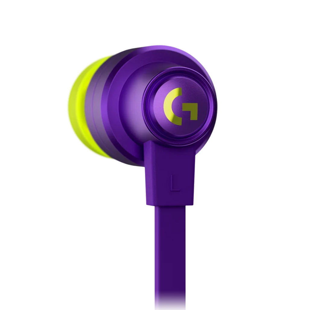 A Photo Of Logitech 981-000936 G333 - Purple - Gaming Earphones with Mic and Dual Drivers