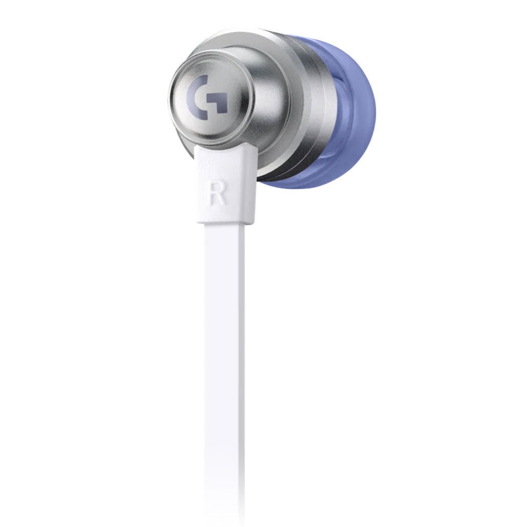 A Photo Of Logitech 981-000930 G333 - White - Gaming Earphones with Mic and Dual Drivers