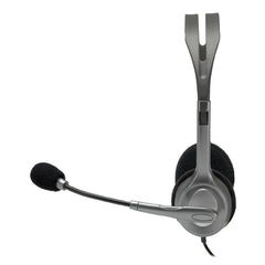 A Photo Of Logitech H110 Stereo Headset with 3.5mm Dual Plug