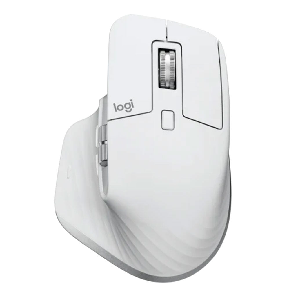 A Photo Of Logitech MX Master 3S - Advanced Wireless Mouse in Pale Gray