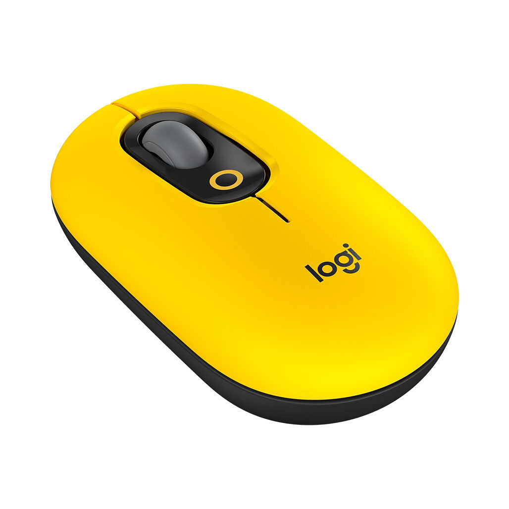 A Photo Of Logitech POP Wireless Mouse with Emoji Customization