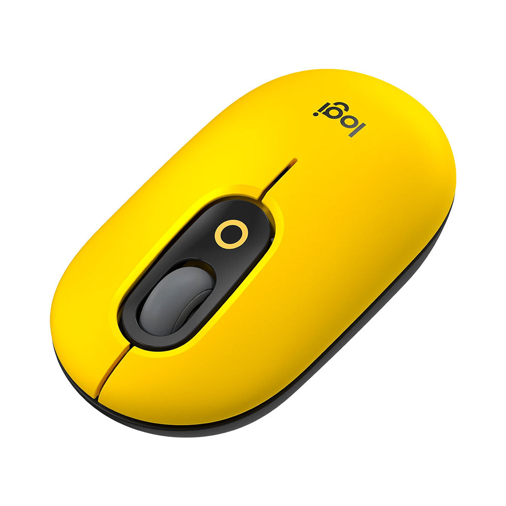 A Photo Of Logitech POP Wireless Mouse with Emoji Customization