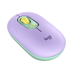 A Photo Of Logitech POP Wireless Mouse with Emoji Customization