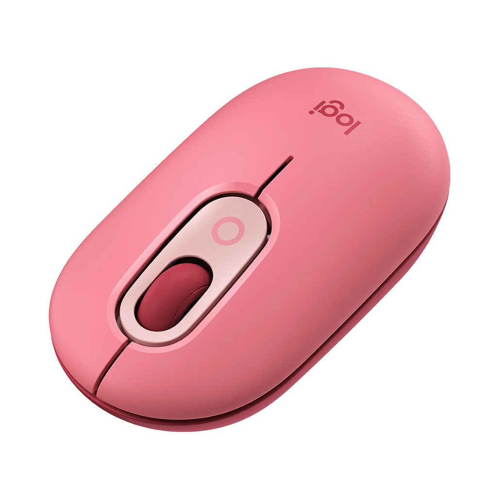A Photo Of Logitech POP Wireless Mouse with Emoji Customization