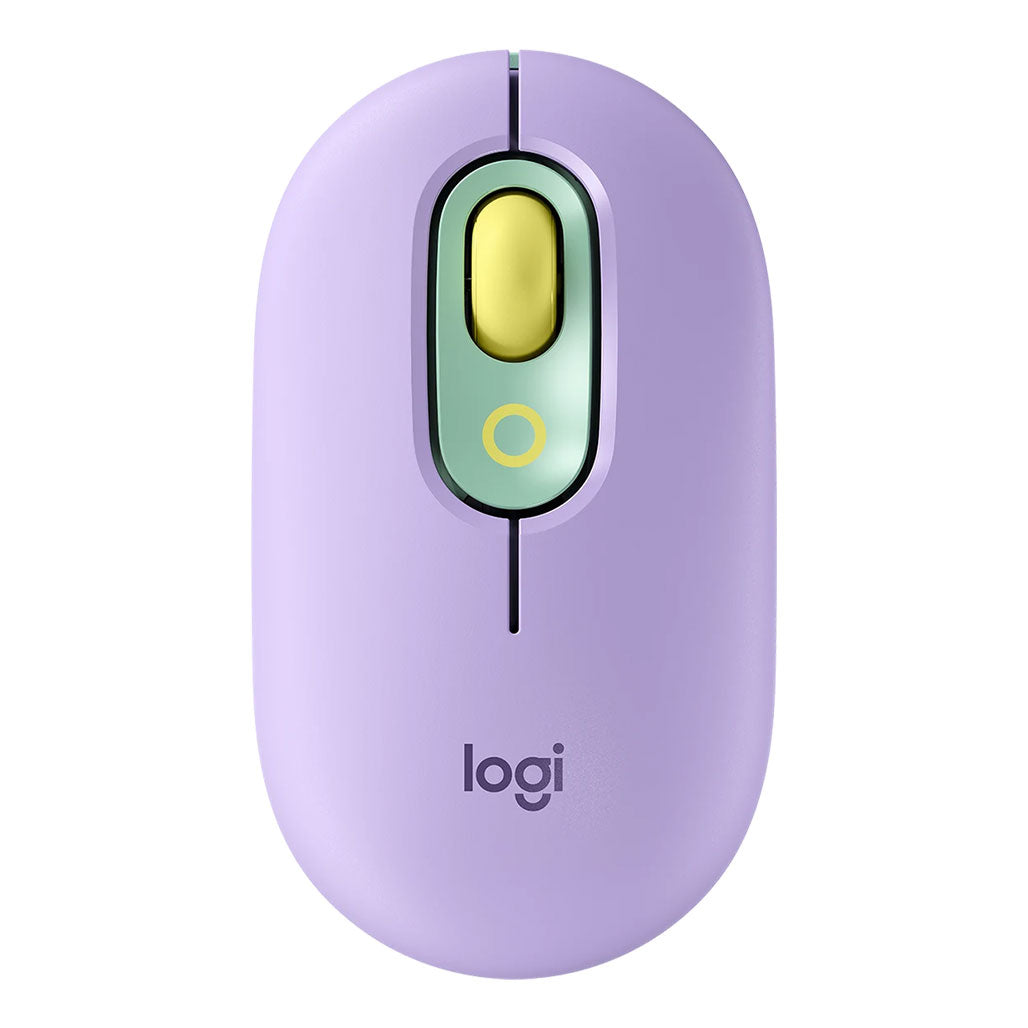 A Photo Of Logitech POP Wireless Mouse with Emoji Customization
