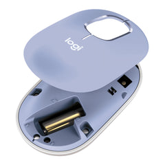 A Photo Of Logitech POP Wireless Mouse with Emoji Customization