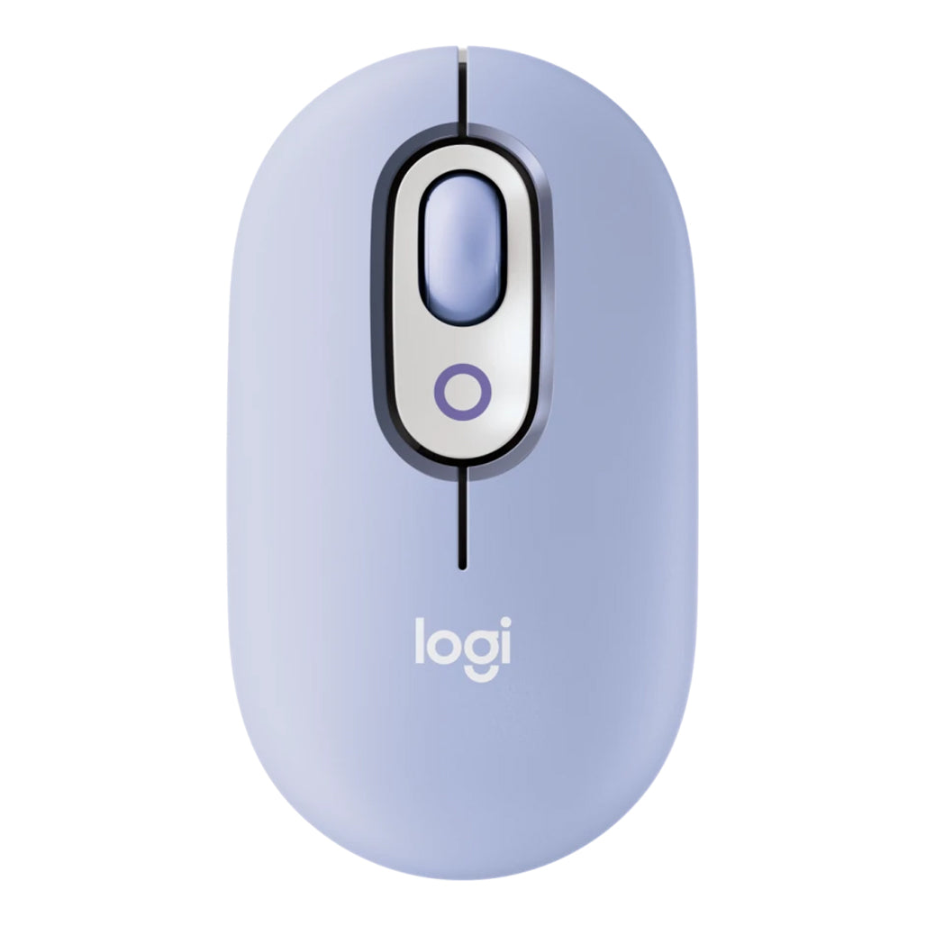 A Photo Of Logitech POP Wireless Mouse with Emoji Customization