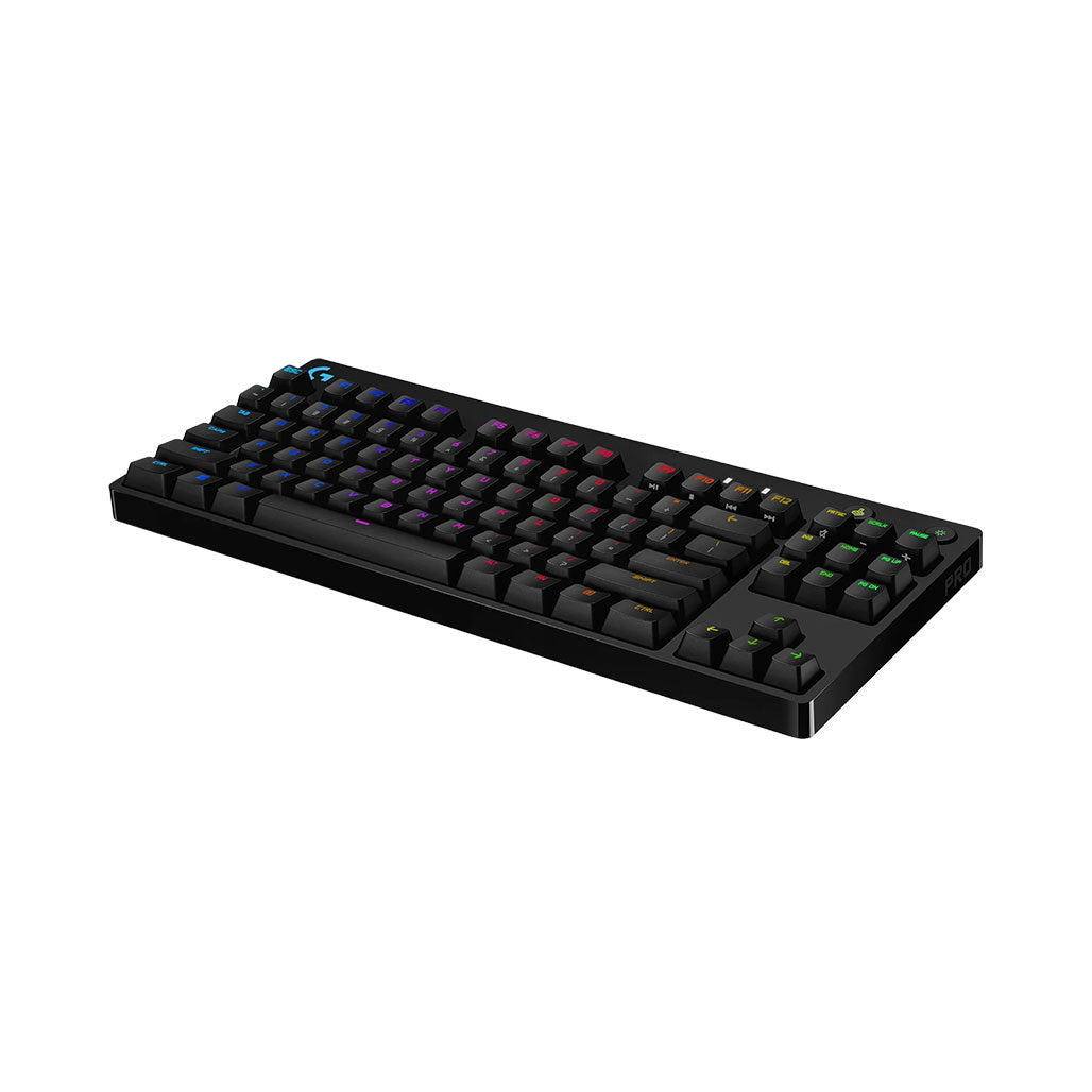 A Photo Of Logitech 920-009392 PRO - Tenkeyless Wired Compact Mechanical Keyboard with GX Clicky Switches