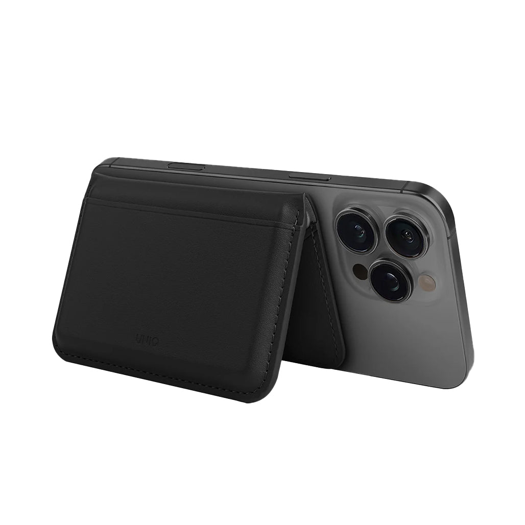 A Photo Of UNIQ Lyden DS RFID-Blocking Magnetic Wallet – Slim, Secure & Functional