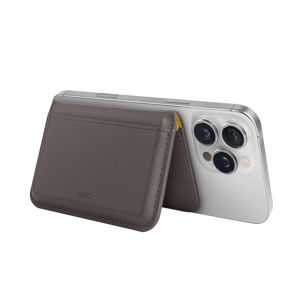 A Photo Of UNIQ Lyden DS RFID-Blocking Magnetic Wallet – Slim, Secure & Functional
