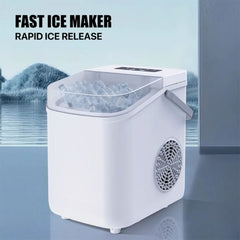 A Photo Of Lydsto Ice Maker Machine - Automatic Household Ice Maker with Touch Screen