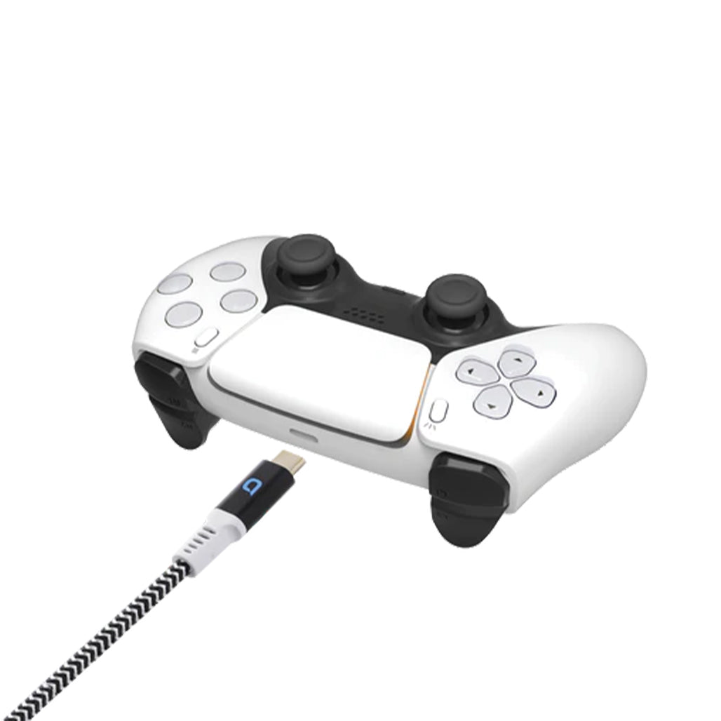 A Photo Of Bionik Pro Kit+ for PlayStation 5 – Gaming Headset, Quickshot Pro Triggers, Phone Holder, USB-C Cable & 6-Port USB Hub