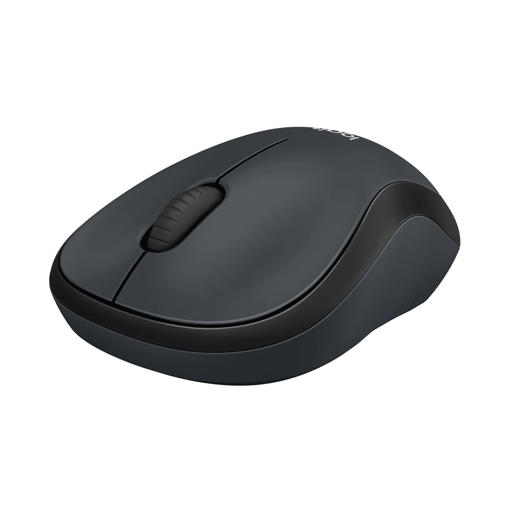 A Photo Of Logitech M220 Wireless Mouse - Black / Charcoal