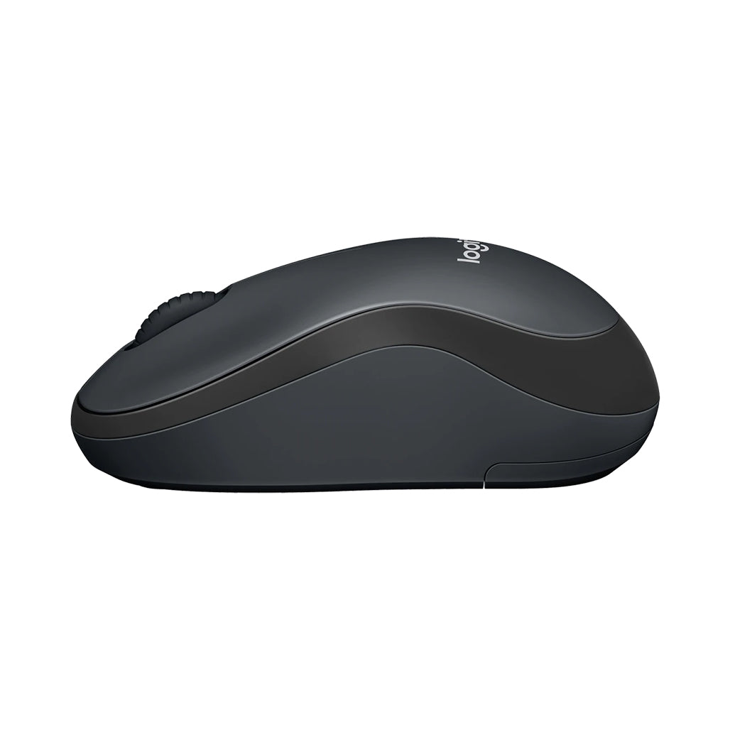 A Photo Of Logitech M220 Wireless Mouse - Black / Charcoal