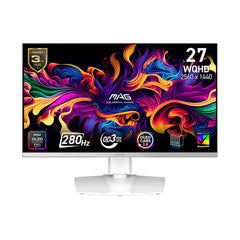 A Photo Of MSI MAG 272QPW QD-OLED X28 – 26.5” WQHD 280Hz Gaming Monitor