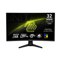 MSI MAG 32CQ6F - 32" WQHD 180Hz Gaming Monitor