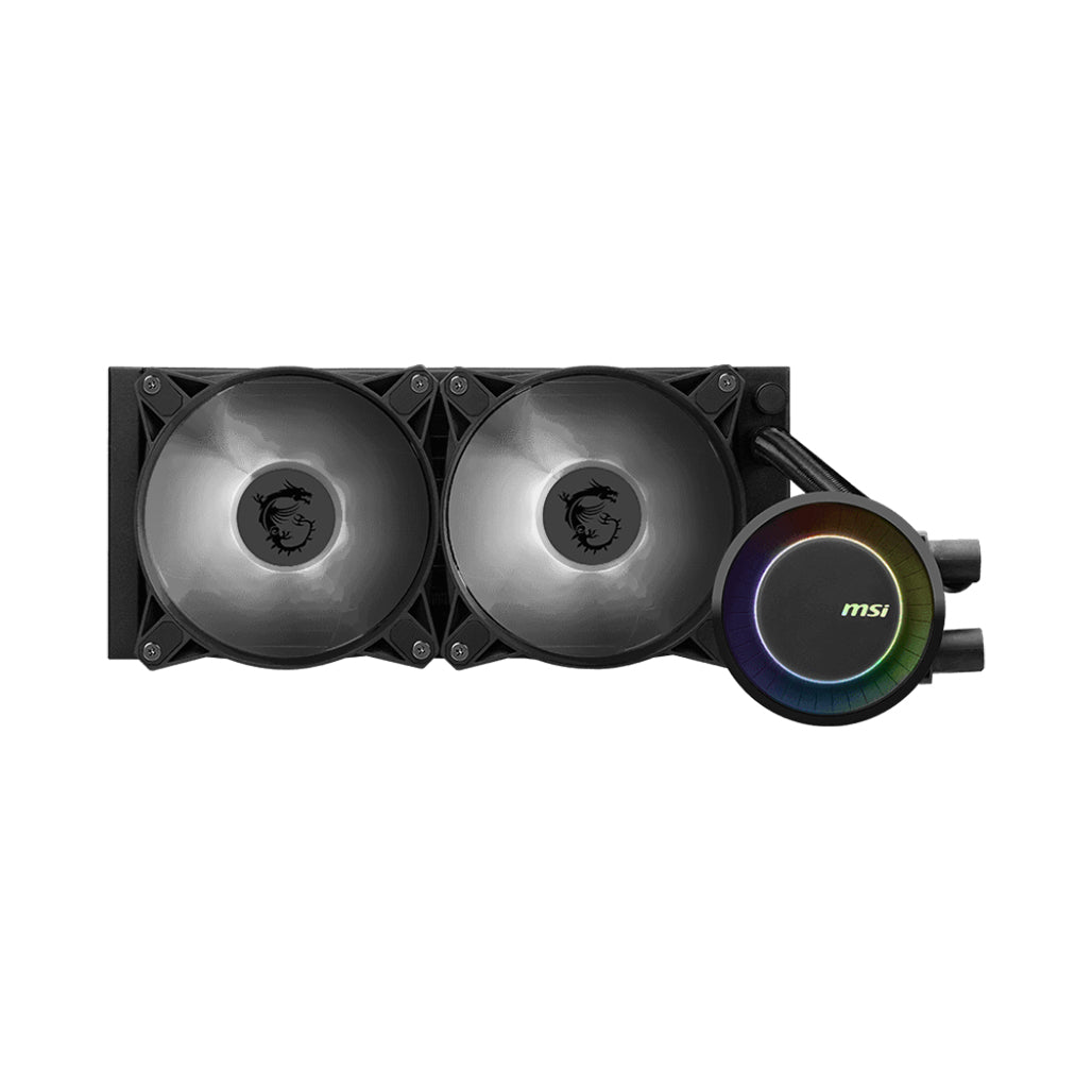 A Photo Of MSI MAG CoreLiquid E240 - Black - 306-7ZW5E11-C24