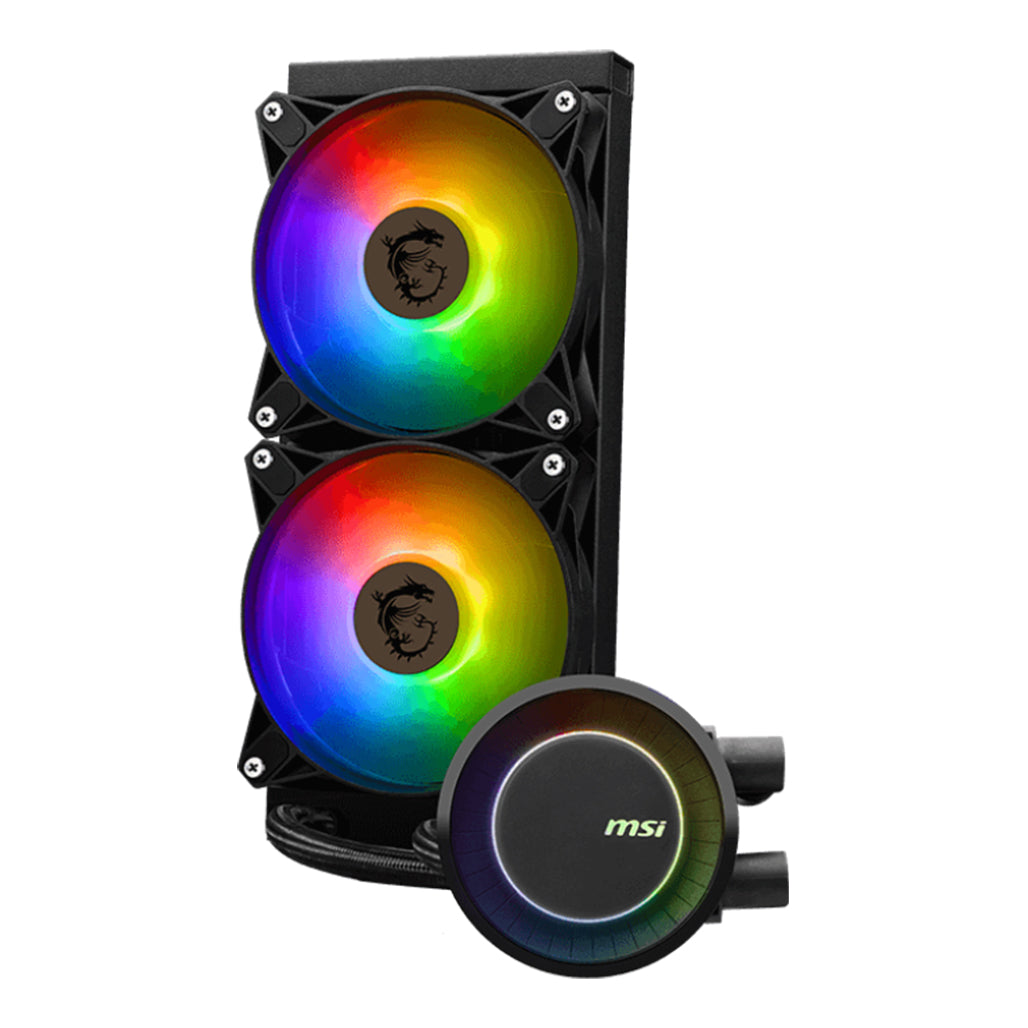 A Photo Of MSI MAG CoreLiquid E240 - Black - 306-7ZW5E11-C24