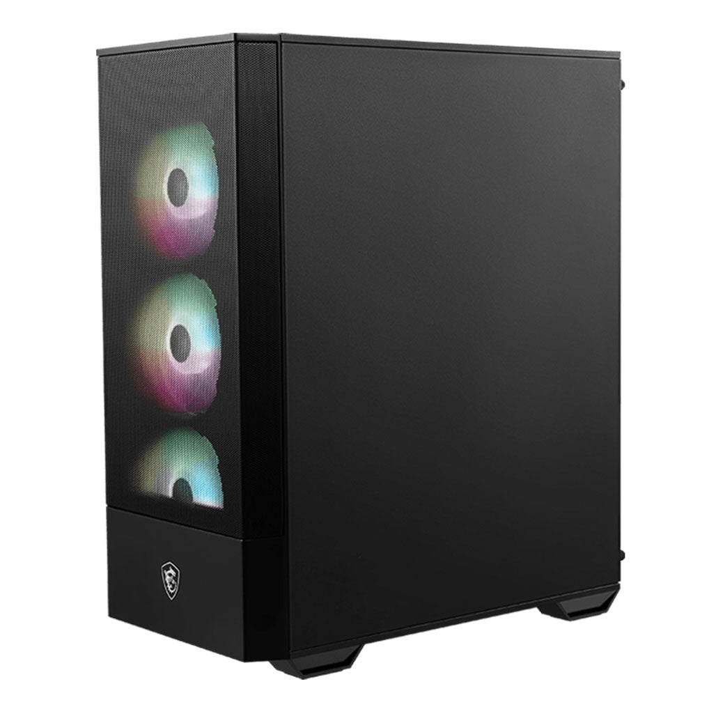 A Photo Of MSI MAG Forge 112R - Mid-Tower Gaming Desktop Case with ARGB Lighting