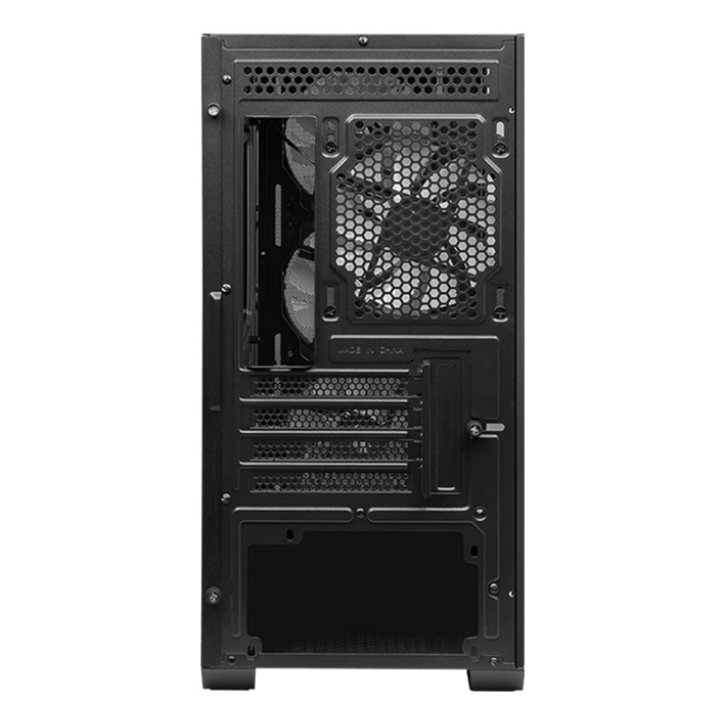 A Photo Of MSI MAG Forge M100A Micro-ATX Tower Gaming Case