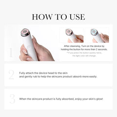A Photo Of Medicube Mini Booster Pro - Portable Glow Booster Device