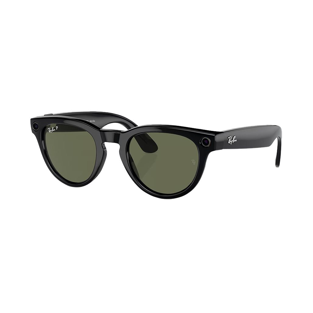 A Photo Of Ray-Ban Meta Headliner Smart Glasses RW4009 – Shiny Black