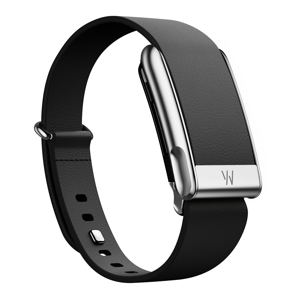 A Photo Of Whoop MG LeatherLuxe Tapered Band