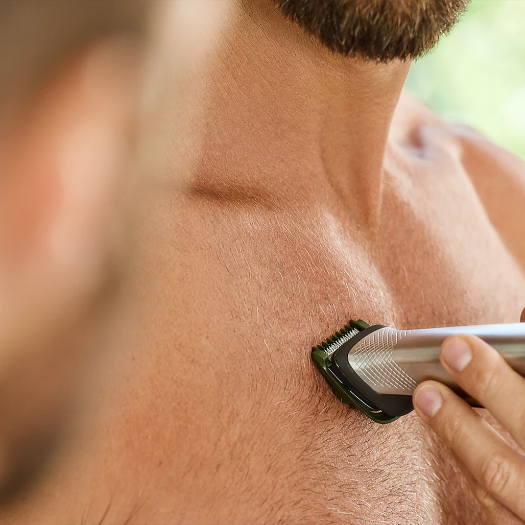 A Photo Of Philips Norelco Multigroom 7000 MG7750/49 – All-in-One Trimmer for Face, Head & Body, 23-Piece Kit, DualCut Blades, 5-Hour Runtime