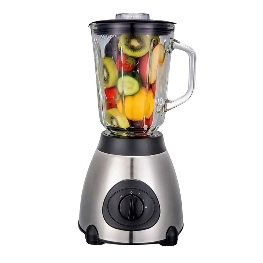 A Photo Of MIL Germany 900W Ice Crusher Blender with Glass Jar & Grinder