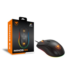 A Photo Of COUGAR Minos EX - Symmetrical RGB Gaming Mouse