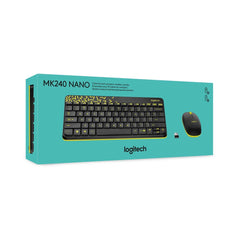 A Photo Of Logitech MK240 Nano Wireless Keyboard and Mouse Combo
