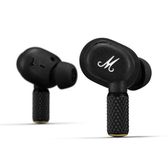 A Photo Of Marshall Motif II - Active Noise Cancelling True Wireless In-Ear Earbuds – Black