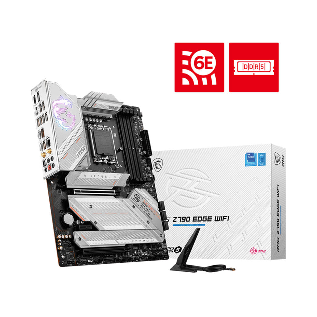 A Photo Of MSI Motherboard MPG Z790 Edge Wifi - 911-7D91-011