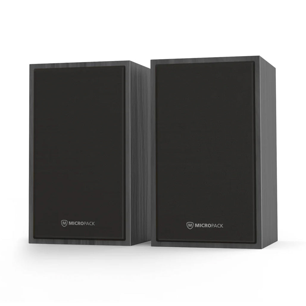 A Photo Of Micropack MS-215A - Wired Multimedia Wooden Speakers