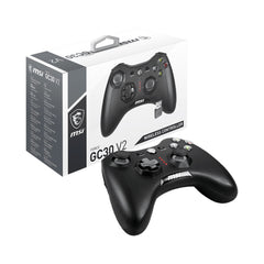 A Photo Of MSI Force GC30 V2 Wireless Gaming Controller | Dual Vibration Motors, Replaceable D-Pad Covers