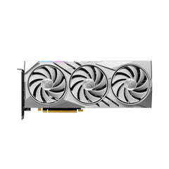 A Photo Of MSI GeForce RTX™ 4070 GAMING X SLIM WHITE 12G – High-Performance Graphics Card with TRI FROZR 3 Cooling and DLSS 3
