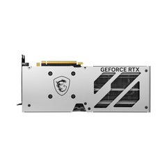 A Photo Of MSI GeForce RTX 4060 Ti Gaming X Slim White – High-Performance Graphics Card with DLSS 3 and TRI FROZR 3 Cooling