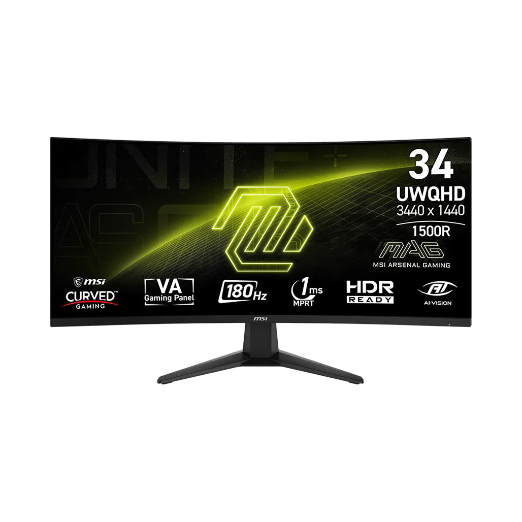 A Photo Of MSI MAG 346CQ - 34