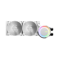 MSI MAG CoreLiquid E240 - White ARGB CPU Cooler with Premium Thermal Performance - 306-7ZW5E21-C24