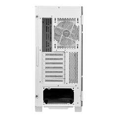 A Photo Of MSI MPG Velox 100R White - Mid-Tower Gaming Case with Advanced Airflow and ARGB Lighting