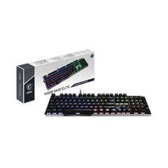 A Photo Of MSI Vigor GK50 Elite LL - Full-Size Wired Mechanical Gaming Keyboard