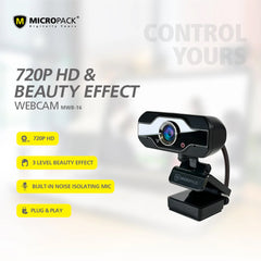 A Photo Of Micropack MWB-16 - 720P HD With 1 Million Pixels Live Stream Webcam