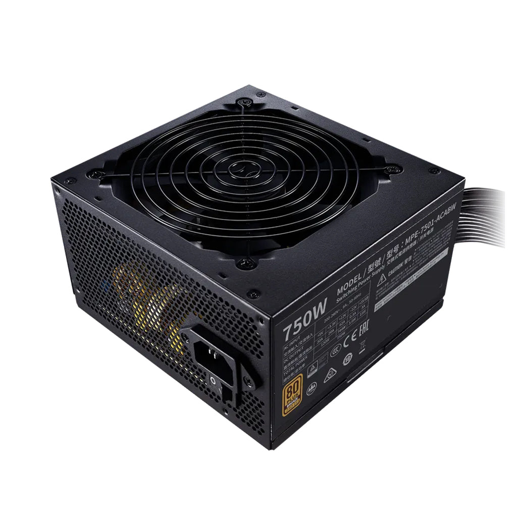 A Photo Of Cooler Master MWE 750 Bronze V2 – Reliable 750W 80 PLUS Bronze PSU