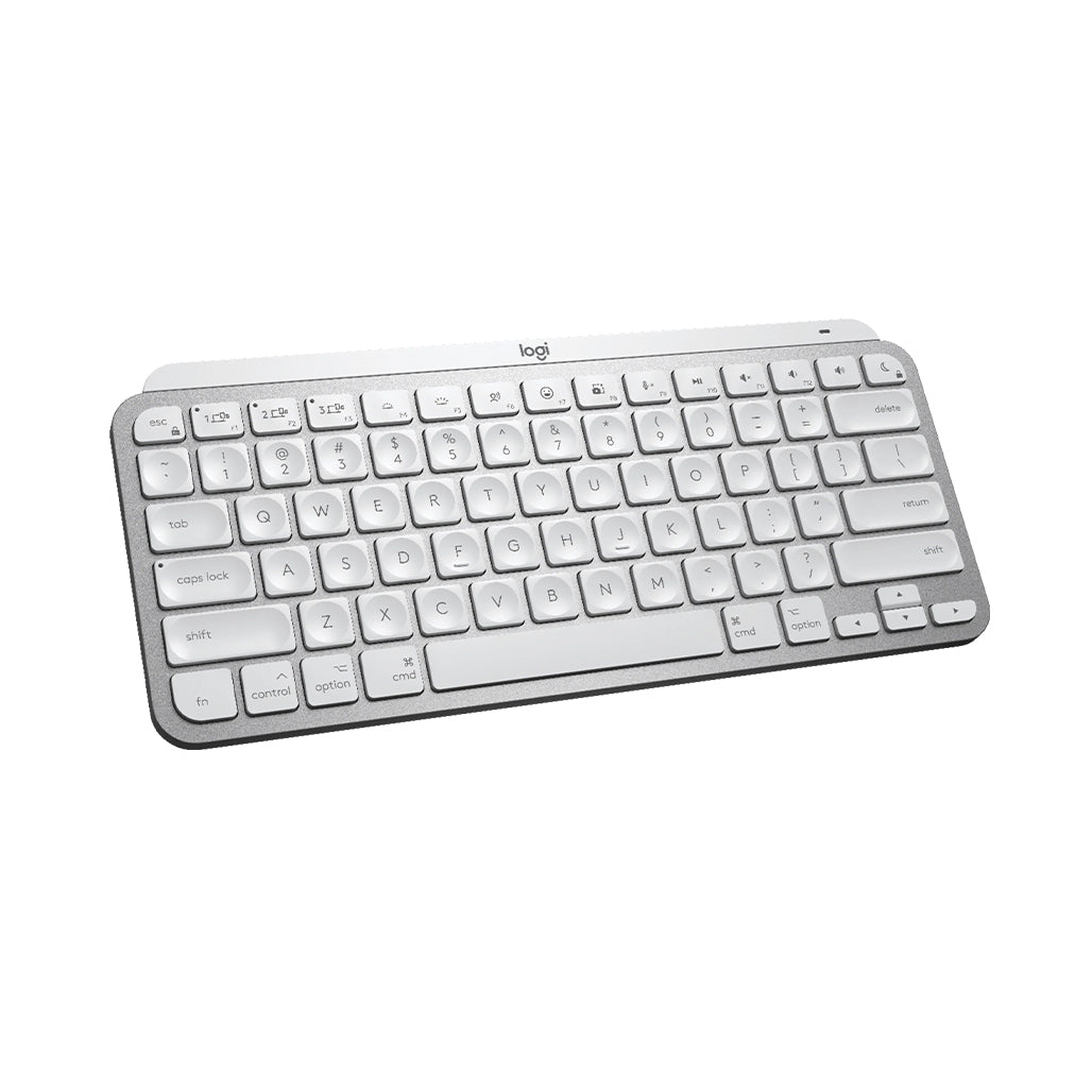 A Photo Of Logitech MX Keys Mini for Mac – Minimalist Wireless Bluetooth Illuminated Keyboard