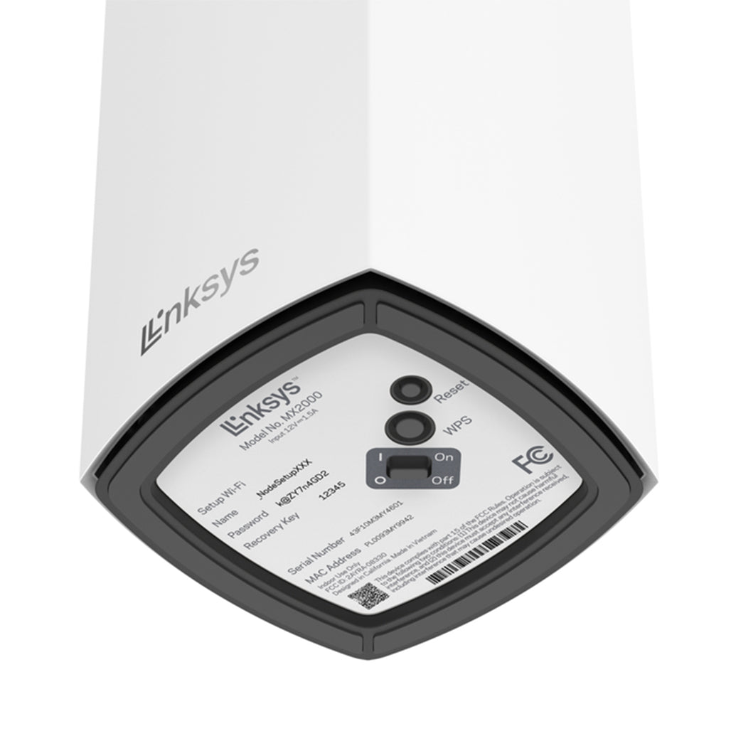 A Photo Of Linksys Atlas 6 3-Pack - Dual-Band Mesh WiFi 6 System
