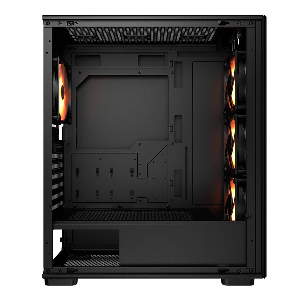A Photo Of Cougar MX220 RGB | Mid-Tower Case with Minimalist Design and High Airflow