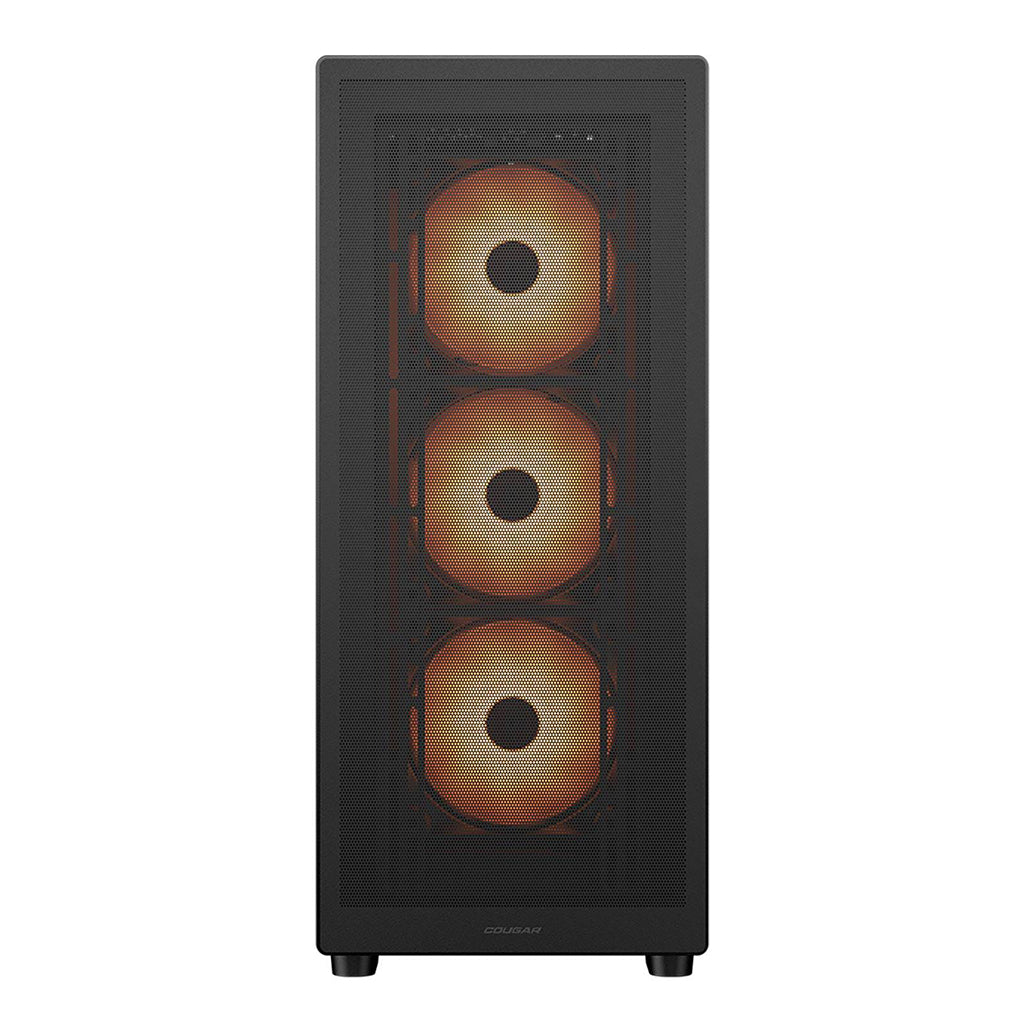 A Photo Of Cougar MX220 RGB | Mid-Tower Case with Minimalist Design and High Airflow