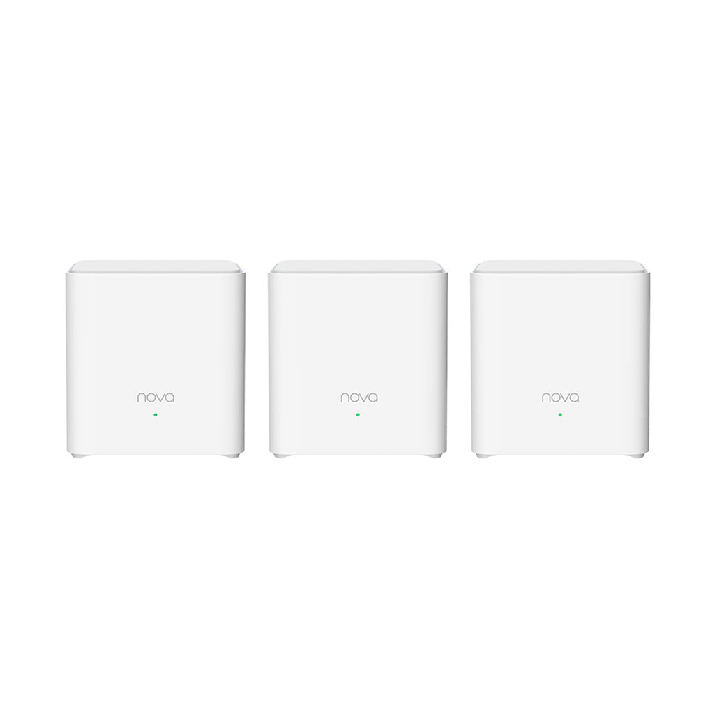 A Photo Of Tenda MX3 - AX1500 Wi-Fi 6 Mesh System (3-Pack)