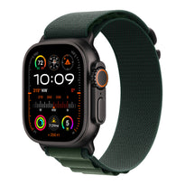 Apple 49mm Alpine Loop - Large Black Titanium Finish | Rugged, Carbon Neutral Design