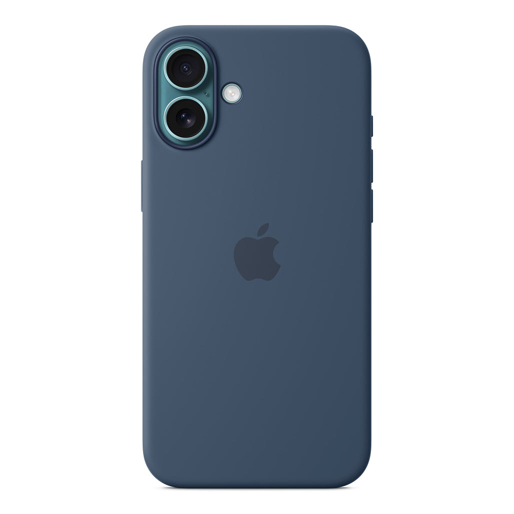 A Photo Of Apple iPhone 16 Plus Silicone Case with MagSafe